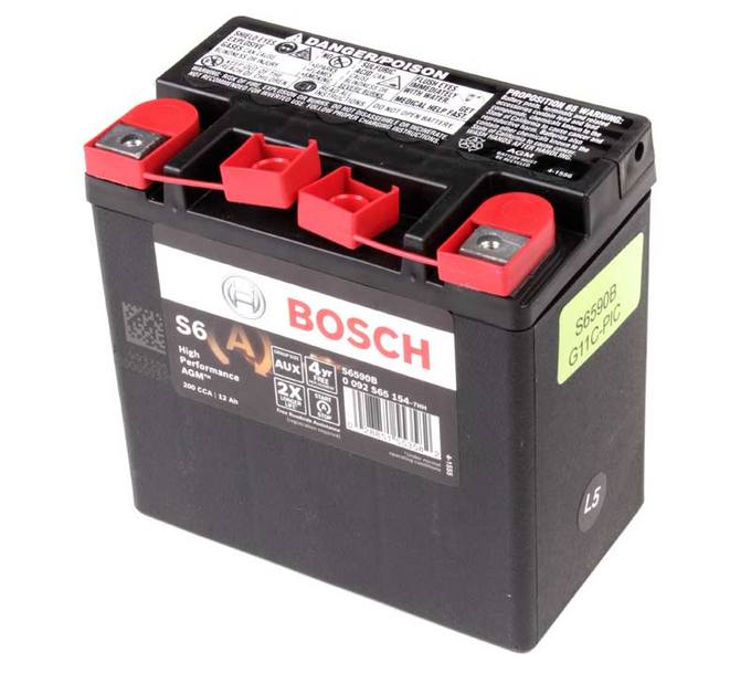 Mercedes Auxiliary Battery (SBC) 2115410001 - Bosch S6590B